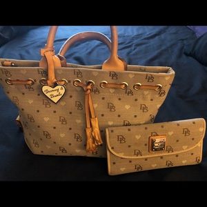 Purse and matching wallet